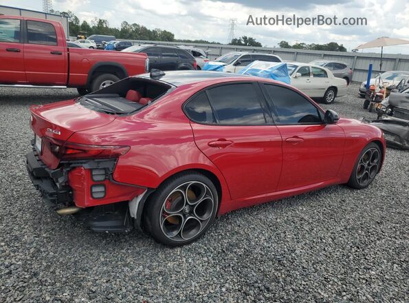 ZARFAMBN6N7665030 2022 ALFA ROMEO GIULIA Red უკანა მარჯვენა