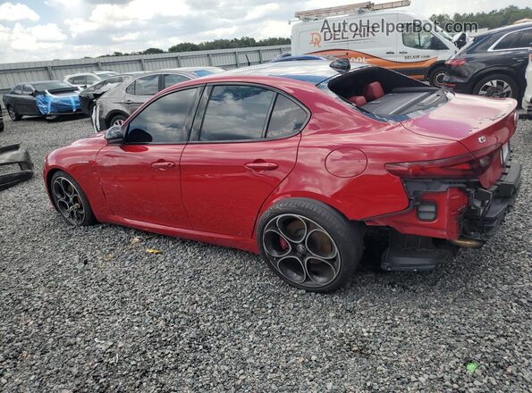 ZARFAMBN6N7665030 2022 ALFA ROMEO GIULIA Red უკანა მარცხენა
