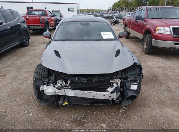 ZARFAMEV9K7613138 2019 ALFA ROMEO GIULIA Gray Вид задньої частини салону