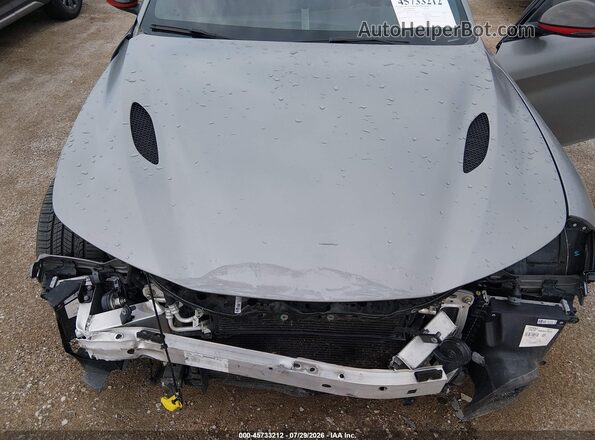 ZARFAMEV9K7613138 2019 ALFA ROMEO GIULIA Gray Вид ззаду
