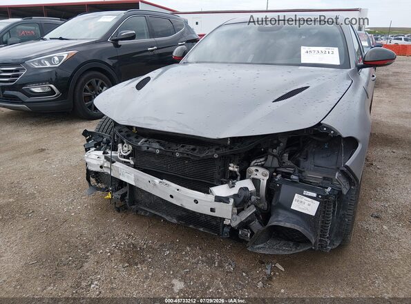 ZARFAMEV9K7613138 2019 ALFA ROMEO GIULIA Gray Вид спереду