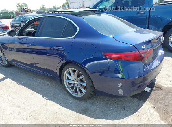 ZARFANAN0K7609202 2019 ALFA ROMEO GIULIA Blue Trasero izquierdo