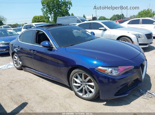 ZARFANAN0K7609202 2019 ALFA ROMEO GIULIA Blue Vista del cuadro de instrumentos