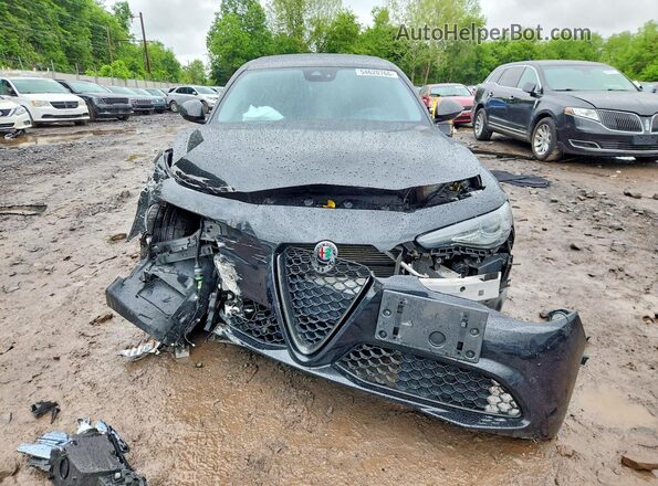 ZARFANAN1L7635163 2020 ALFA ROMEO GIULIA Black Widok z przodu