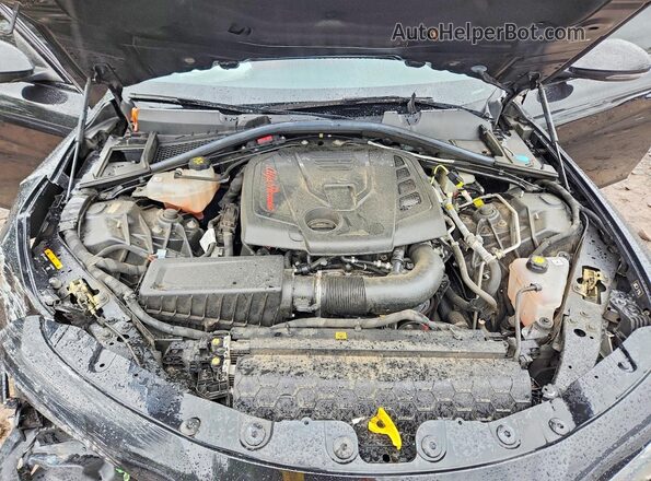 ZARFANAN1L7635163 2020 ALFA ROMEO GIULIA Black Widok wnętrza z tyłu