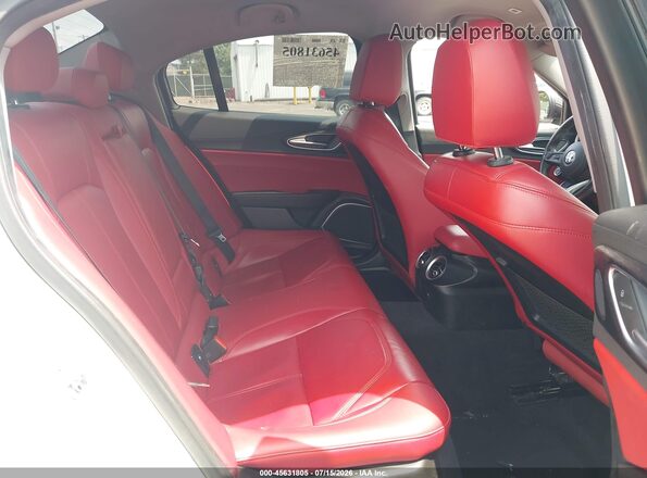 ZARFANAN6M7646547 2021 ALFA ROMEO GIULIA White VIN კოდის სტიკერის ხედი