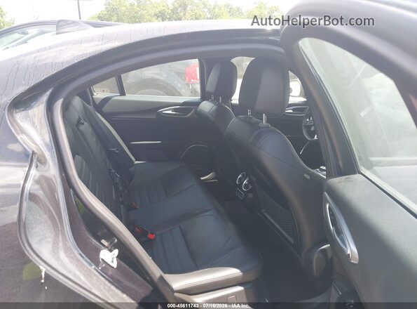 ZARFANBN2P7669312 2023 ALFA ROMEO GIULIA Black VIN კოდის სტიკერის ხედი