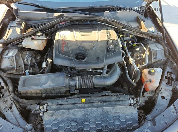 ZARFANBN3K7623125 2019 ALFA ROMEO GIULIA Black Widok wnętrza z tyłu