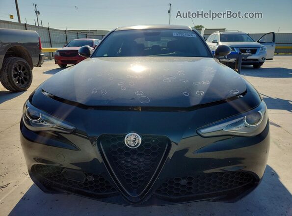 ZARFANBN3K7623125 2019 ALFA ROMEO GIULIA Black Widok z przodu