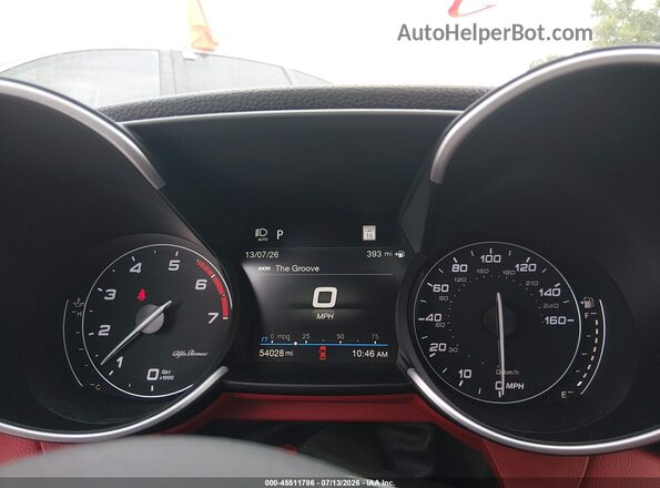 ZARFANBN3M7645838 2021 ALFA ROMEO GIULIA Light Blue Вид задних сидений