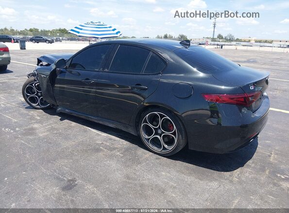 ZARFANBN8P7676264 2023 ALFA ROMEO GIULIA Черный Задняя левая четверть