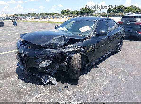 ZARFANBN8P7676264 2023 ALFA ROMEO GIULIA Черный Вид спереди