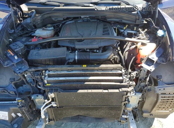 ZASFAKAN3J7B87182 2018 ALFA ROMEO STELVIO Blue Շարժիչի բաժամունքի տեսք