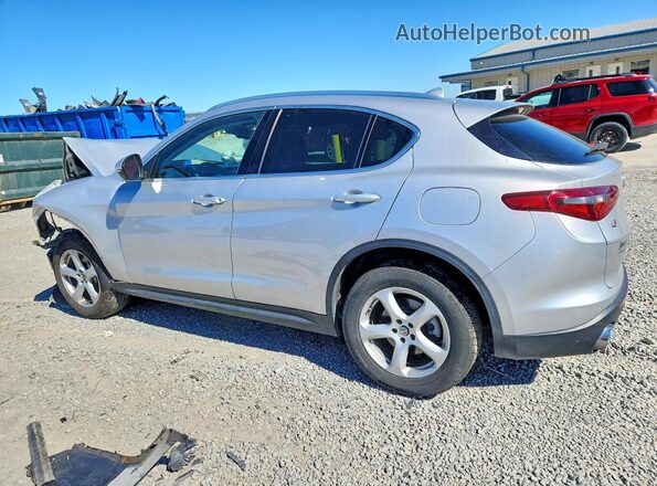ZASFAKAN4J7B78197 2018 ALFA ROMEO STELVIO Silver Задня ліва чверть