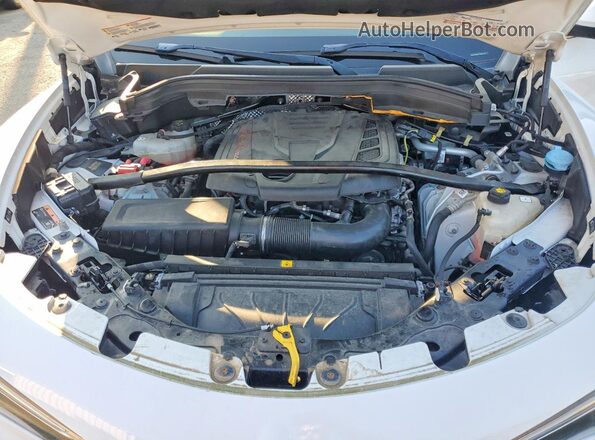 ZASFAKBN2J7B99712 2018 ALFA ROMEO STELVIO White Widok komory silnika
