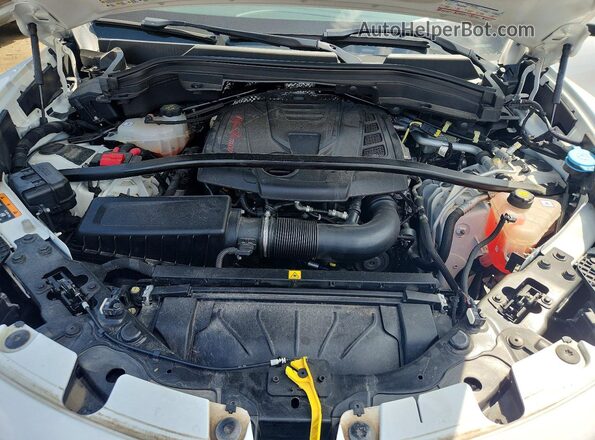 ZASFAKBN3J7B84443 2018 ALFA ROMEO STELVIO White ძრავის განყოფილების ხედი