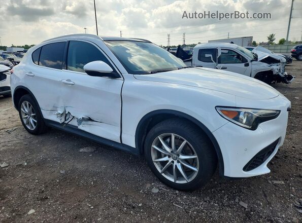 ZASFAKBN3J7B84443 2018 ALFA ROMEO STELVIO White წინა მარჯვენა