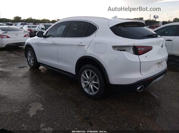 ZASFAKBN8J7B80694 2018 ALFA ROMEO STELVIO White Задня ліва чверть