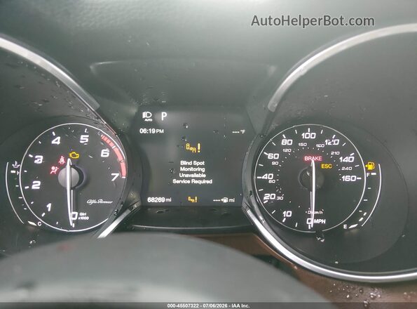 ZASFAKBN8J7B80694 2018 ALFA ROMEO STELVIO White Вид задніх сидінь