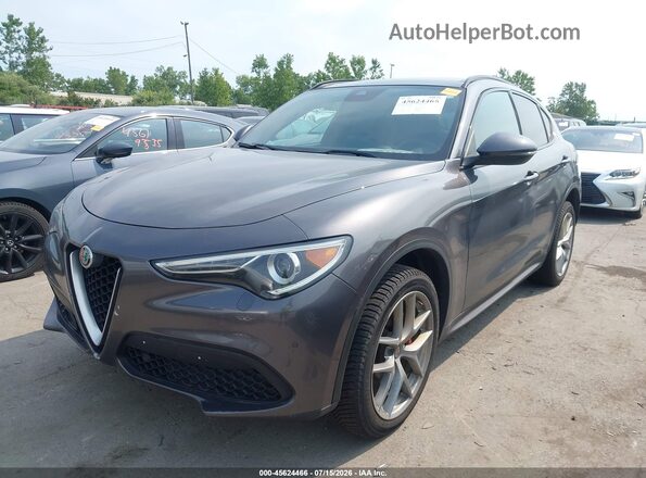 ZASFAKNN1J7B99969 2018 ALFA ROMEO STELVIO Серый Вид спереди