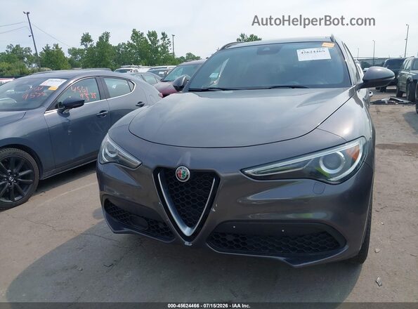 ZASFAKNN1J7B99969 2018 ALFA ROMEO STELVIO Серый Вид щитка приборов