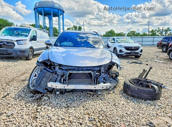ZASFAKNN3J7C10647 2018 ALFA ROMEO STELVIO Серебряный Вид спереди