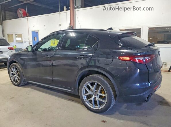 ZASFAKNN7J7B89642 2018 ALFA ROMEO STELVIO Black Trasero izquierdo