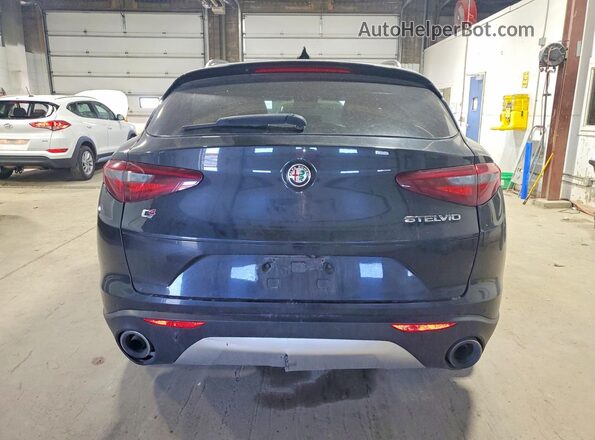 ZASFAKNN7J7B89642 2018 ALFA ROMEO STELVIO Black Vista trasera