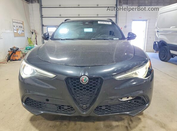 ZASFAKNN7J7B89642 2018 ALFA ROMEO STELVIO Black Vista frontal
