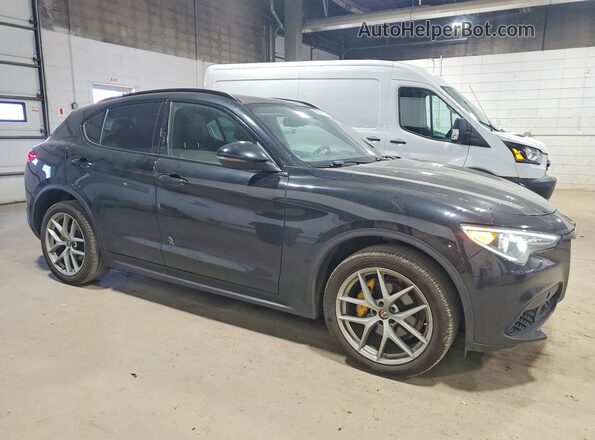 ZASFAKNN7J7B89642 2018 ALFA ROMEO STELVIO Black Delantero derecho