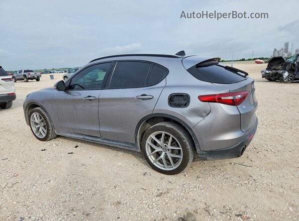 ZASFAKNN8J7B80173 2018 ALFA ROMEO STELVIO Серый Задняя левая четверть