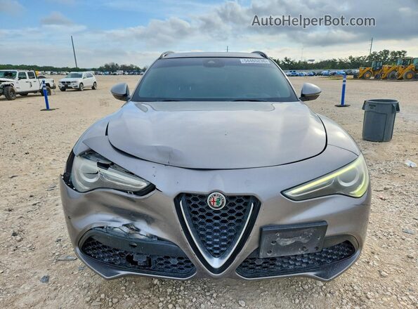ZASFAKNN8J7B80173 2018 ALFA ROMEO STELVIO Серый Вид спереди