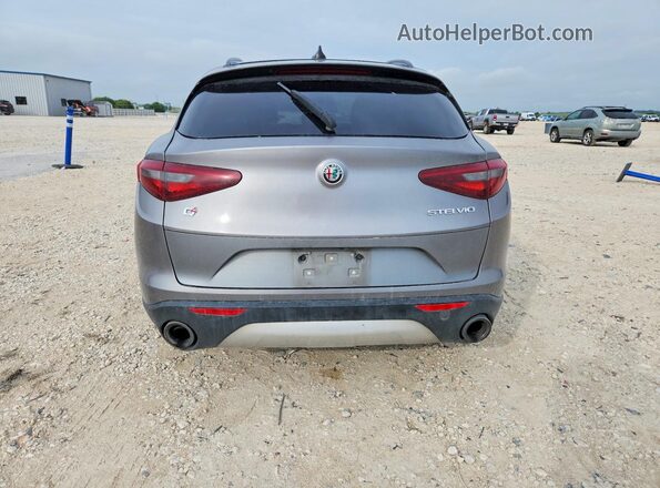 ZASFAKNN8J7B80173 2018 ALFA ROMEO STELVIO Серый Вид сзади