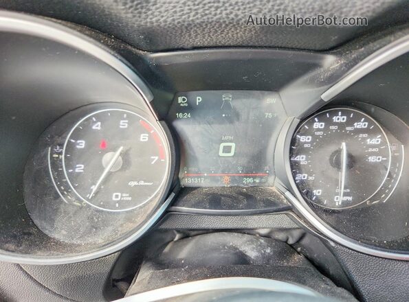 ZASFAKNN8J7B80173 2018 ALFA ROMEO STELVIO Серый Вид щитка приборов