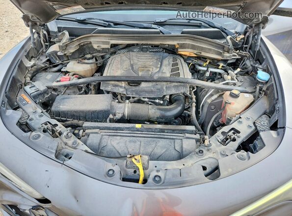 ZASFAKNN8J7B80173 2018 ALFA ROMEO STELVIO Серый Вид подкапотного пространства