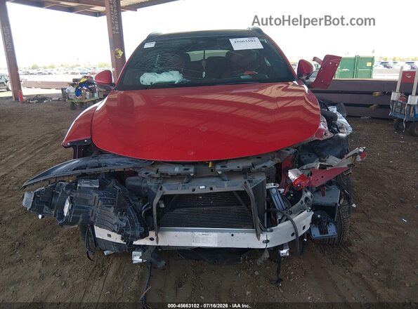 ZASFAKNN9J7B98875 2018 ALFA ROMEO STELVIO Red Vista interior trasera