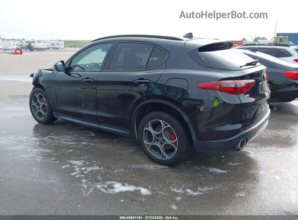 ZASFAKPN0J7B64322 2018 ALFA ROMEO STELVIO Black Հետևի ձախ