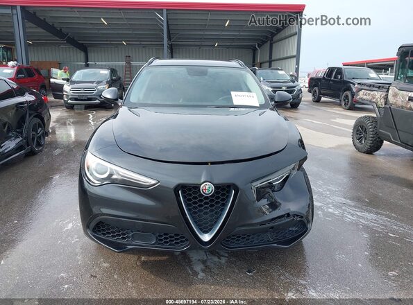 ZASFAKPN0J7B64322 2018 ALFA ROMEO STELVIO Black Սարքավորումների վահանակի տեսք