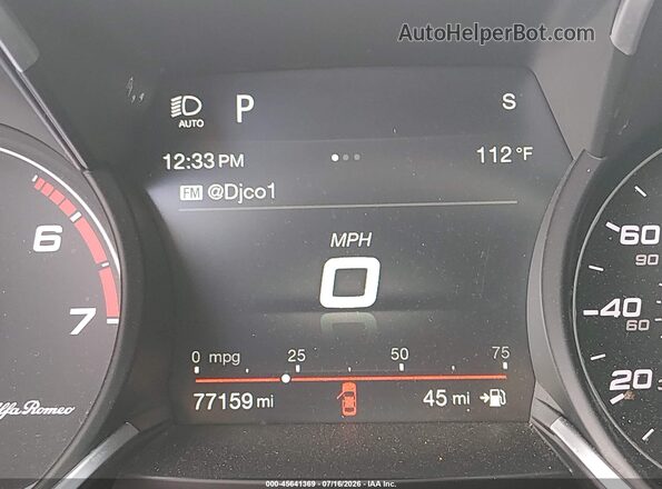 ZASFAKPN2J7B77203 2018 ALFA ROMEO STELVIO Красный 