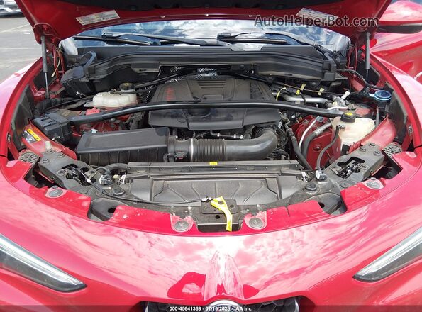 ZASFAKPN2J7B77203 2018 ALFA ROMEO STELVIO Красный Вид сзади