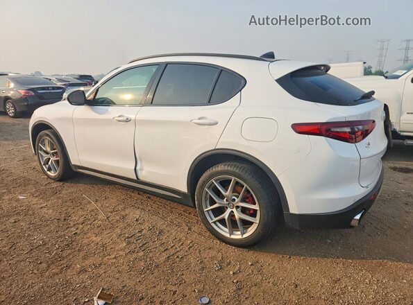ZASFAKPN9J7B78607 2018 ALFA ROMEO STELVIO Белый Задняя левая четверть