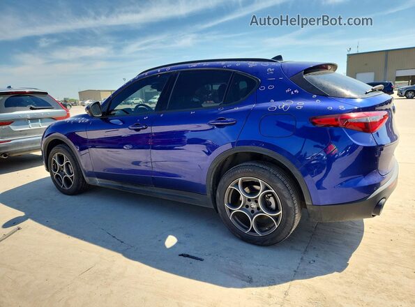 ZASPAJAN2N7D32118 2022 ALFA ROMEO STELVIO Blue Tył lewy