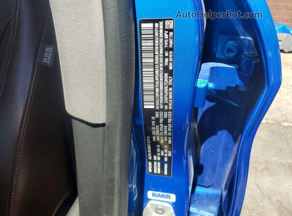 ZASPAJAN3L7C84304 2020 ALFA ROMEO STELVIO Blue სალონის 360-გრადუსიანი ხედი
