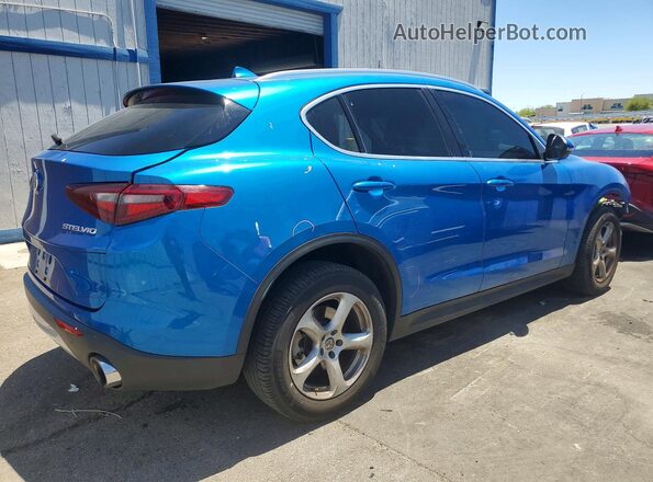 ZASPAJAN3L7C84304 2020 ALFA ROMEO STELVIO Blue უკანა მარჯვენა