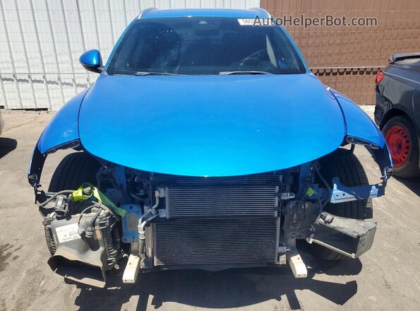 ZASPAJAN3L7C84304 2020 ALFA ROMEO STELVIO Blue წინა ხედი