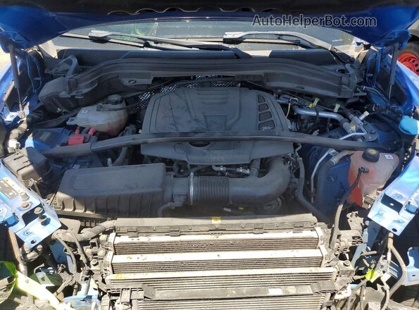 ZASPAJAN3L7C84304 2020 ALFA ROMEO STELVIO Blue ძრავის განყოფილების ხედი