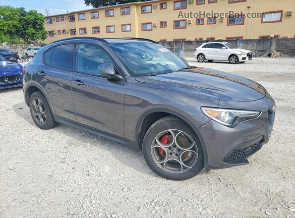 ZASPAJAN3P7D59704 2023 ALFA ROMEO STELVIO Silver Przód prawy