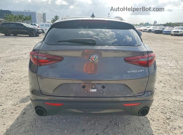ZASPAJAN3P7D59704 2023 ALFA ROMEO STELVIO Silver Widok z tyłu