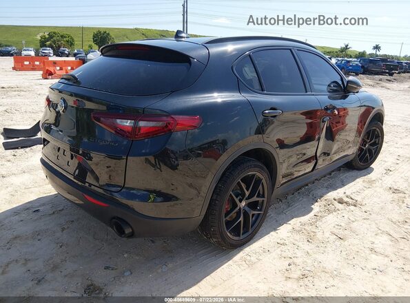 ZASPAJAN9L7C74053 2020 ALFA ROMEO STELVIO Black Rear right