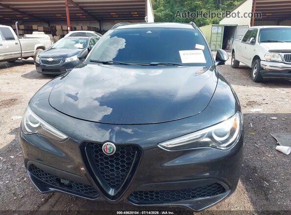 ZASPAJANXK7C50732 2019 ALFA ROMEO STELVIO Black Front view